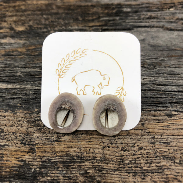 Antler Window Stud Earrings