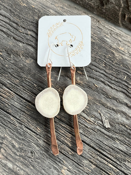 Antler Bar Earrings