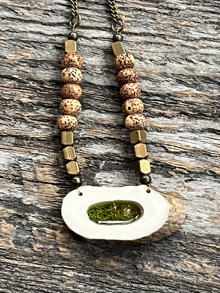 Antler Window Necklace