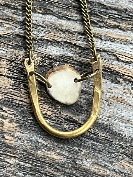 Antler Swing Necklace