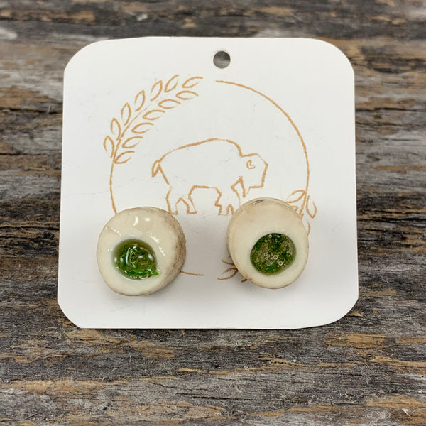 Antler Window Stud Earrings