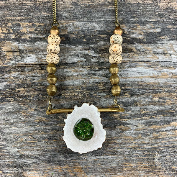 Antler Window Necklace