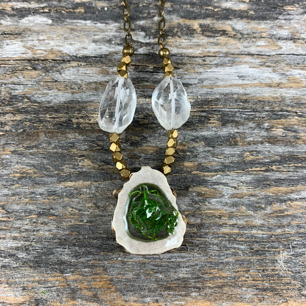 Antler Window Necklace