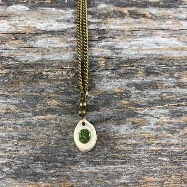 Antler Window Necklace