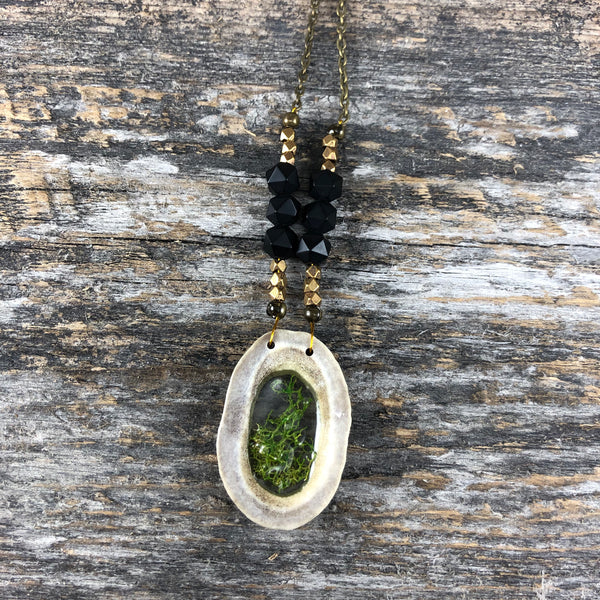 Antler Window Necklace