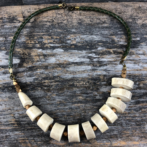 Jointed Antler Necklace